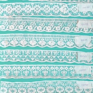 Flower 1200 Designer Organza Lace Trim for Garments