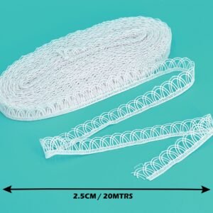 Halfring 6133 Designer GPO Lace Trim for Garments