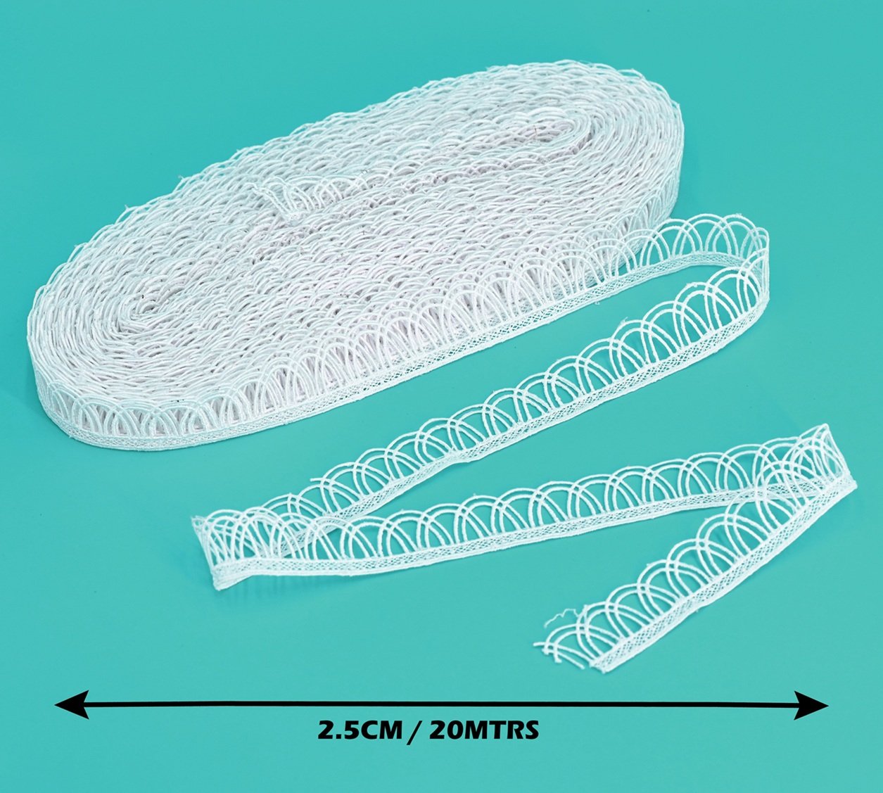 Halfring 6133 Designer GPO Lace Trim for Garments